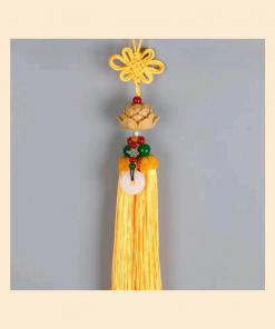 khánh treo xe sen vàng dây vàng