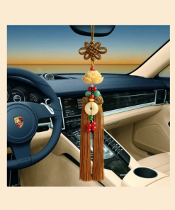 khánh treo xe sen vàng dây kim