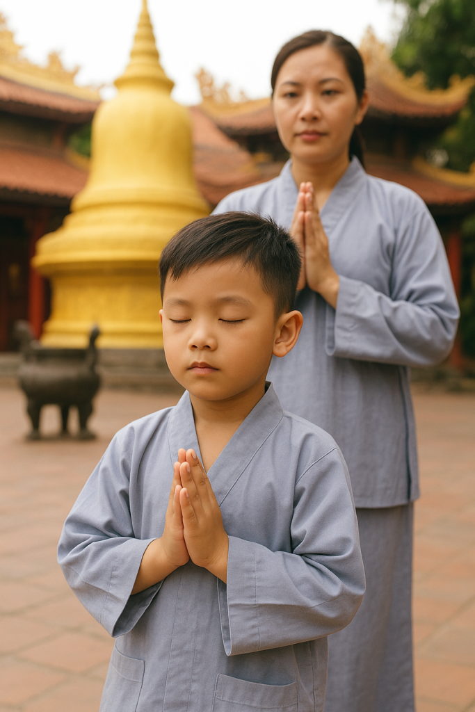 Trang phục đi lễ chùa