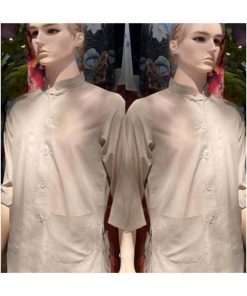 Bộ đồ lãnh tụ nam Kate Hàn cao cấp màu đất nhã nhặn