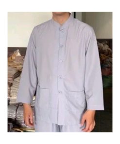 Bộ lãnh tụ nam đẹp form đứng vải Kate cao cấp